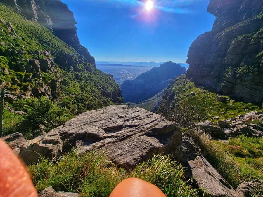 Table Mountain Group Hike - Solo Travelers welcome - The views you can expect, from Cape Town to the Atlantic Ocean
