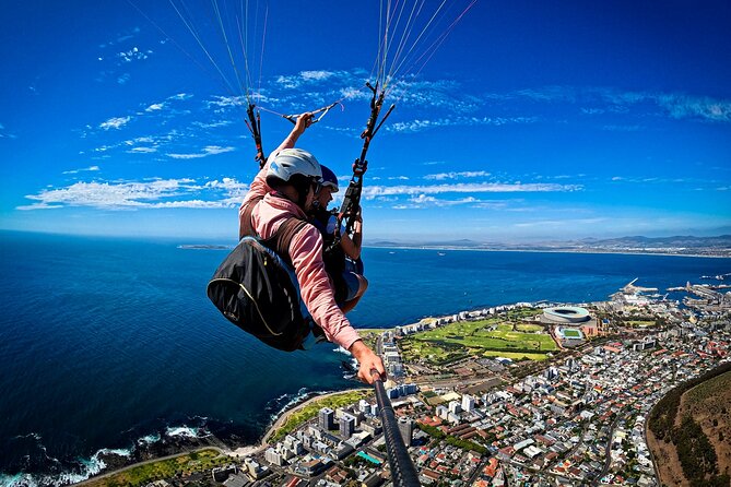 Tandem Paragliding in Cape Town with views of Table Mountain - Table Mountain views you’ll remember, even when you’re not chasing photos