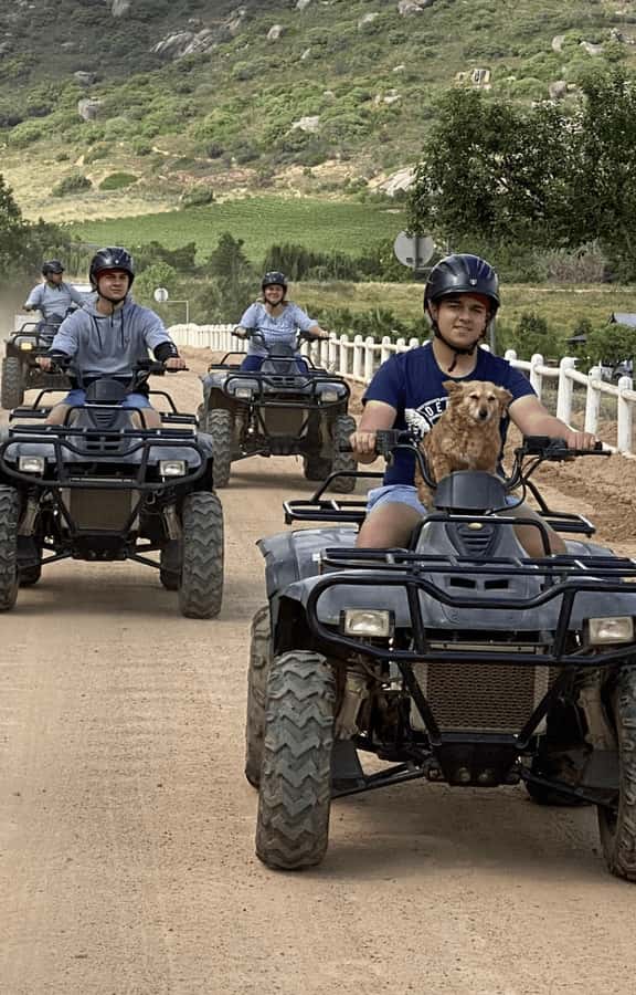 Vrede en Lust Wine Estate: 1H Quad Bike Trail - Guides make the difference: instruction, photos, and pacing that fits
