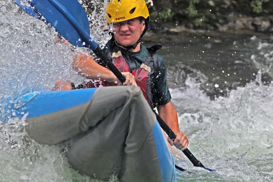 White Water Rafting on the Sabie river - Meeting on the R40, then the short bus ride to the river