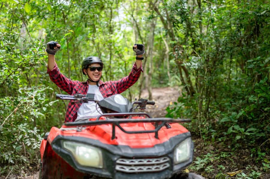 WILDERNESS GARDEN ROUTE QUAD BIKE FUN RIDE - Natural obstacles through trees and bushes: Why it’s more than a simple loop