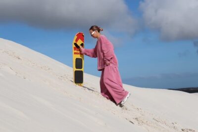 WildX Sandboarding the Real White Sand Dunes Atlantis Cape Town