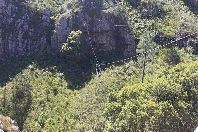 Ziplining Elgin - The 4x4 ride to the gorge: part transport, part preview